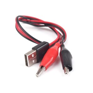 USB Power Supply Cable Crocodile Type