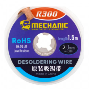Desoldering Wick / Wire 2.0mm R300 – Mechanic