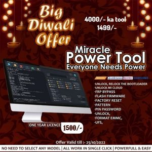 MIRACLE POWER TOOL ACTIVATION – 1YEAR